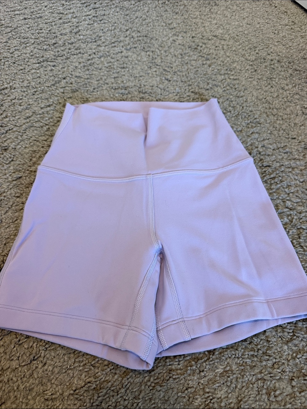 lululemon athletica High-Waist Light Lavender Bike Shorts